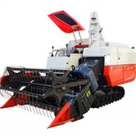 Cineál Crawler Rice Comhcheangail Harvester