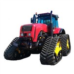 Tractor cu șenile uriaș