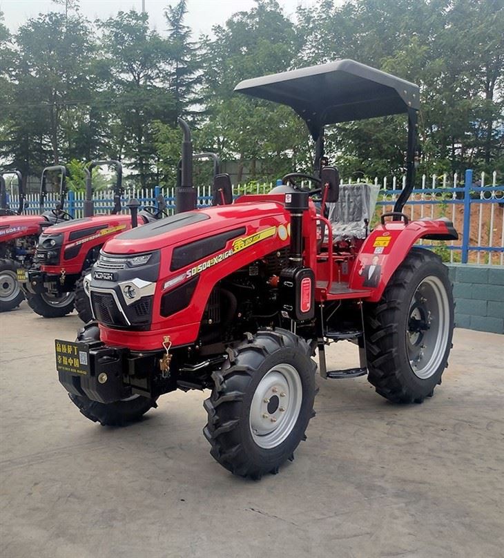 SADIN AOMOH SD504-X2 4WD Wheel Tractor Farm Equipment